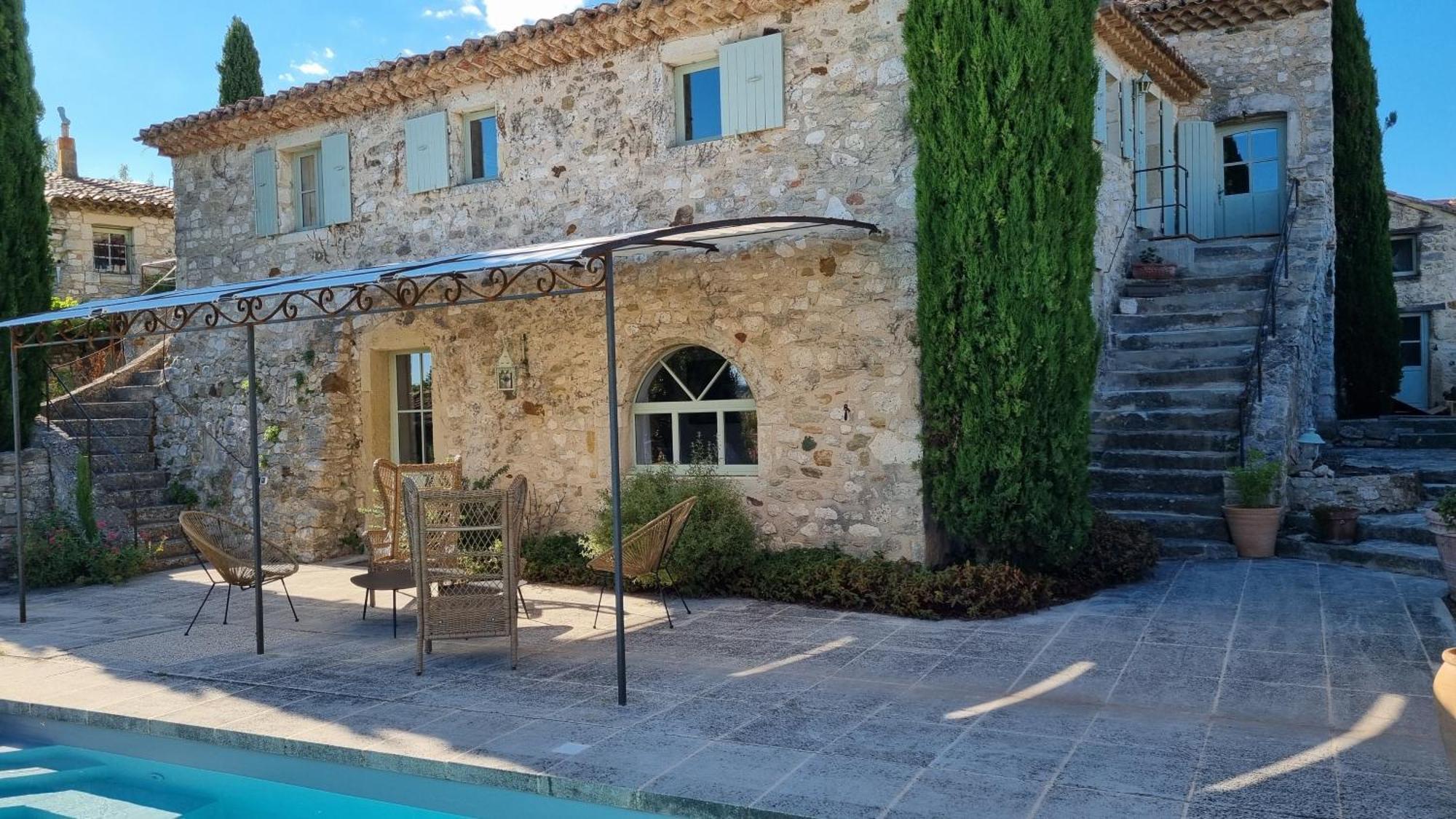 Bed and Breakfast Les Toits De Valaurie Esterno foto