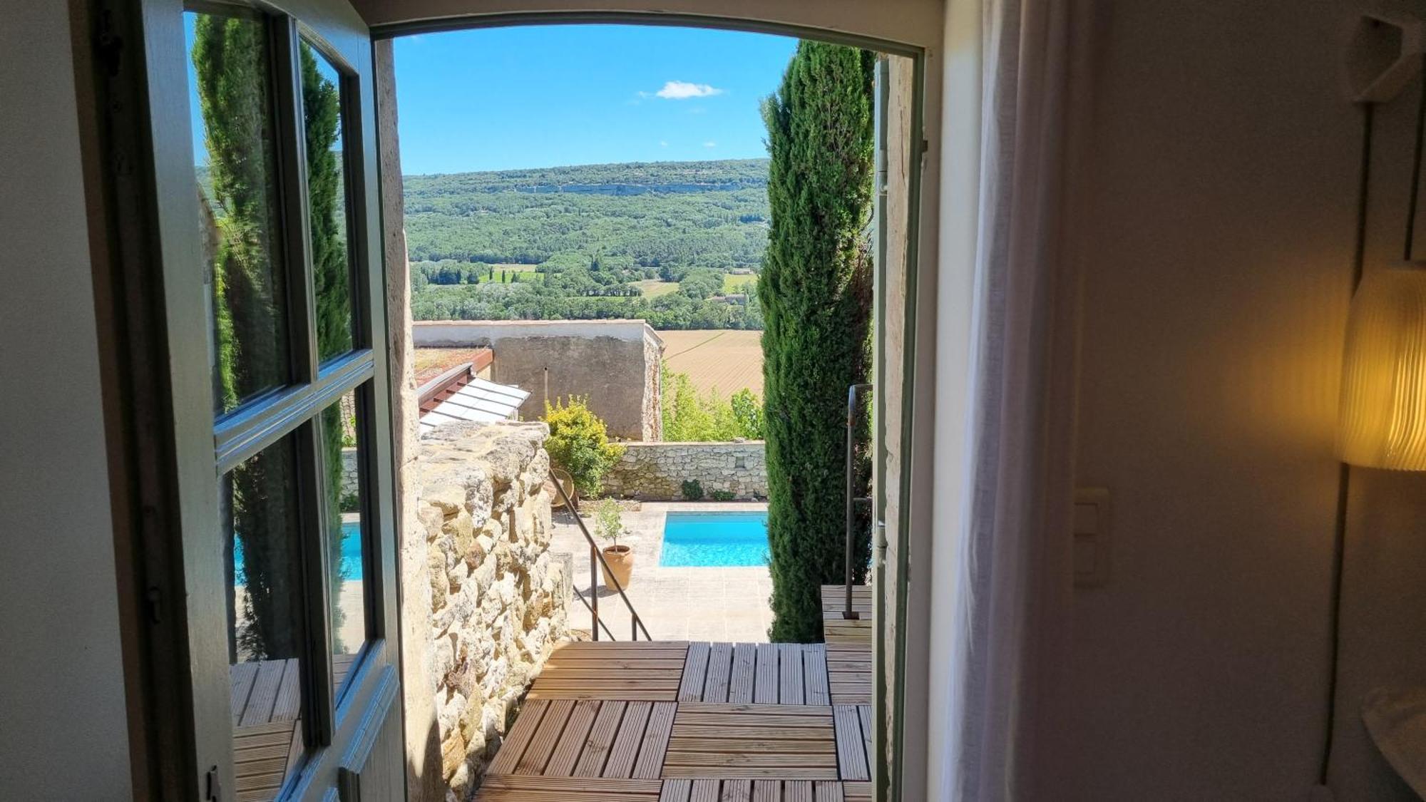 Bed and Breakfast Les Toits De Valaurie Esterno foto